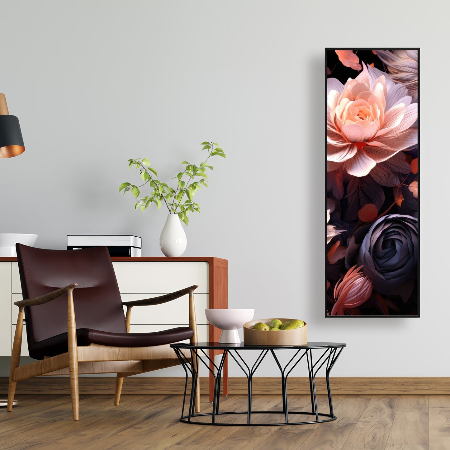 Sublime light - 36"x36" Framed canvas