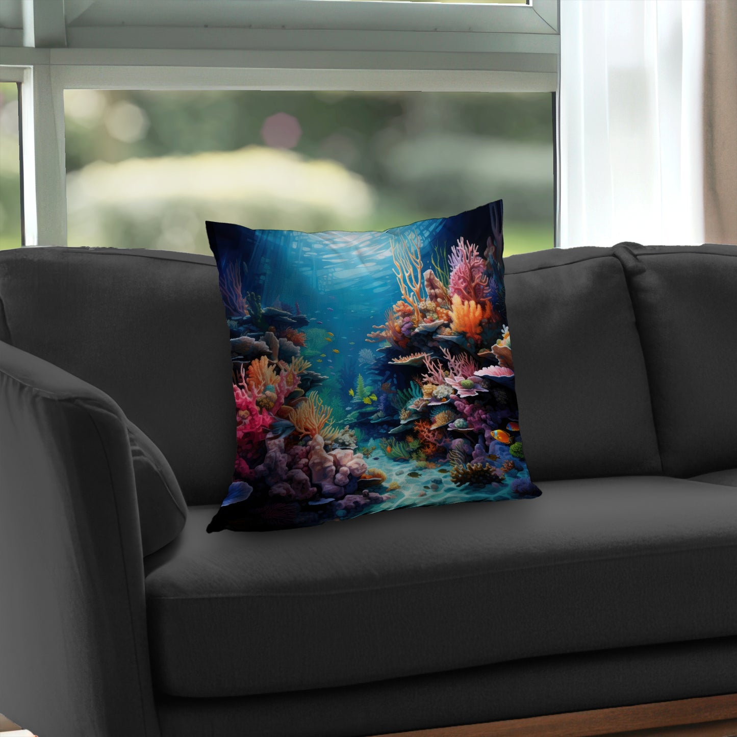 Coral - Throw Pillow