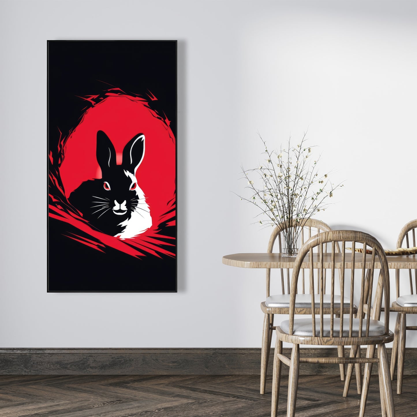 Bad intentions - Framed Canvas - Print on demand