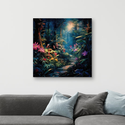 Against all odds - Purple Canvas for Home Decor | Unique Art