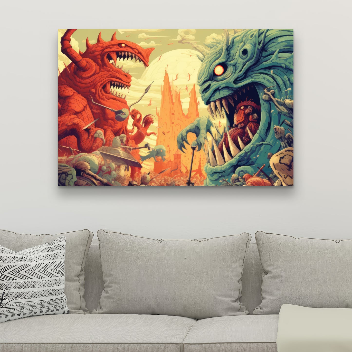 Colossi - 32"x32" Canvas