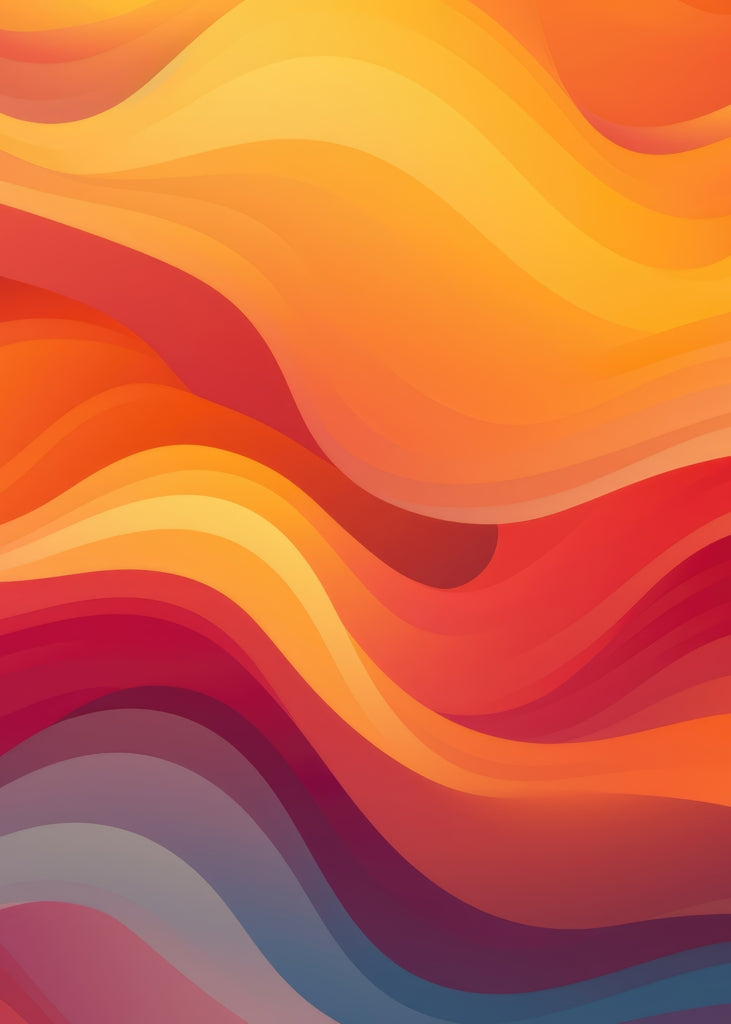 Sunlit Fog Orange Bath Mat - Stylish Home Decor Accent