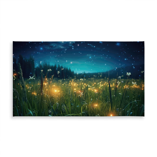 Fireflies at night - Tablecloth