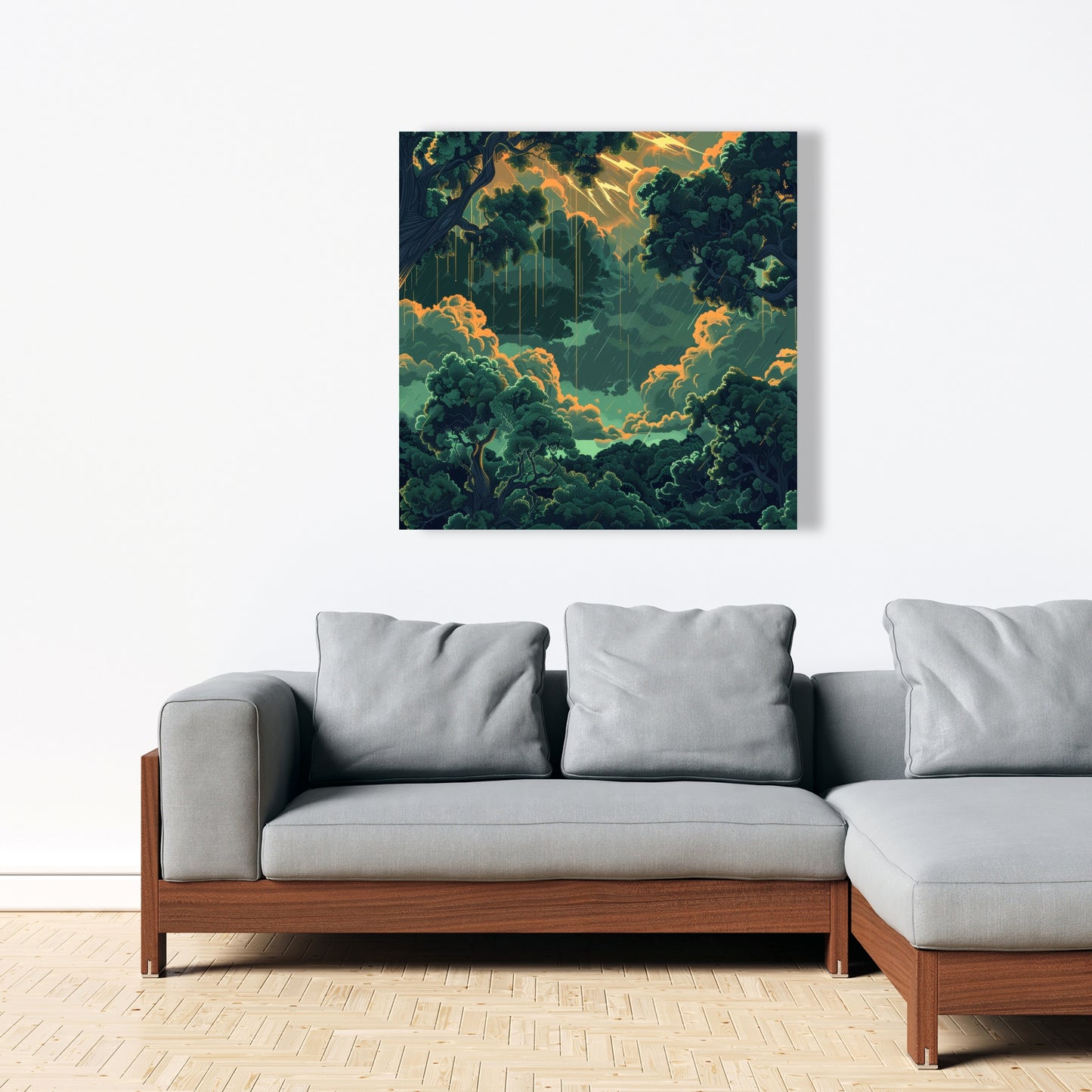 Drops - 32"x32" Canvas