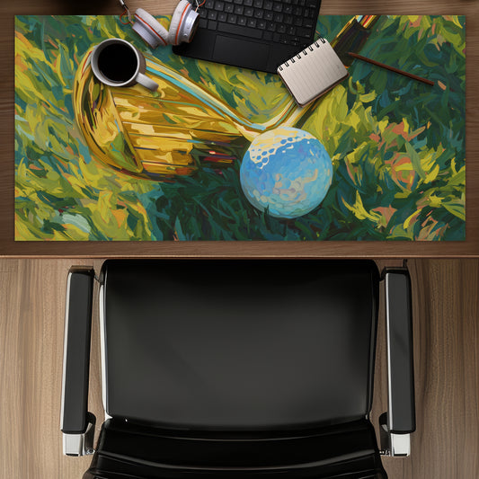 Golden club - Desk Mat