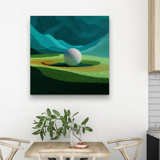 Atterrissage - Toile 32"x32"