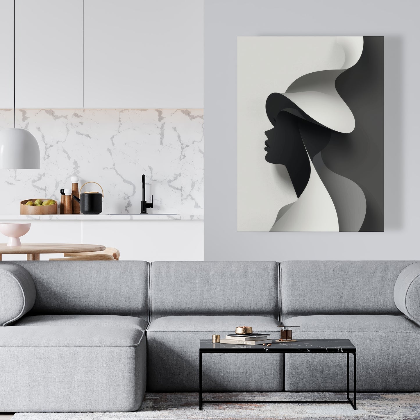 Duality - 32"x32" Canvas