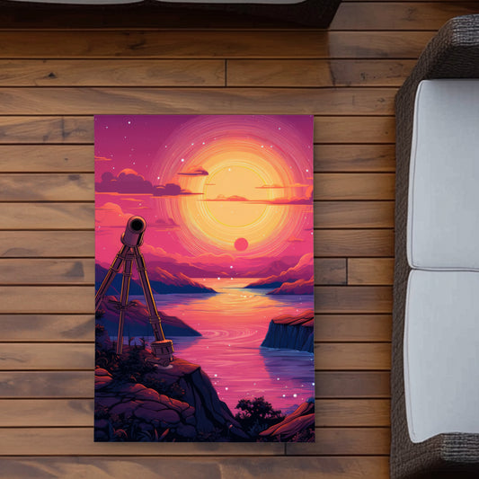 Skybound Pink Outdoor Area Rug | Stylish Home Decor Accent