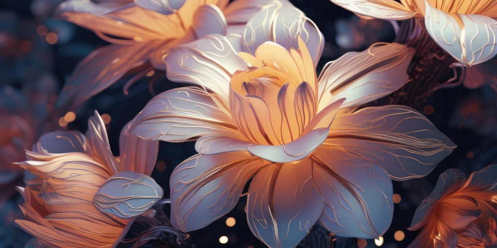 Pixie flowers - Desk Mat