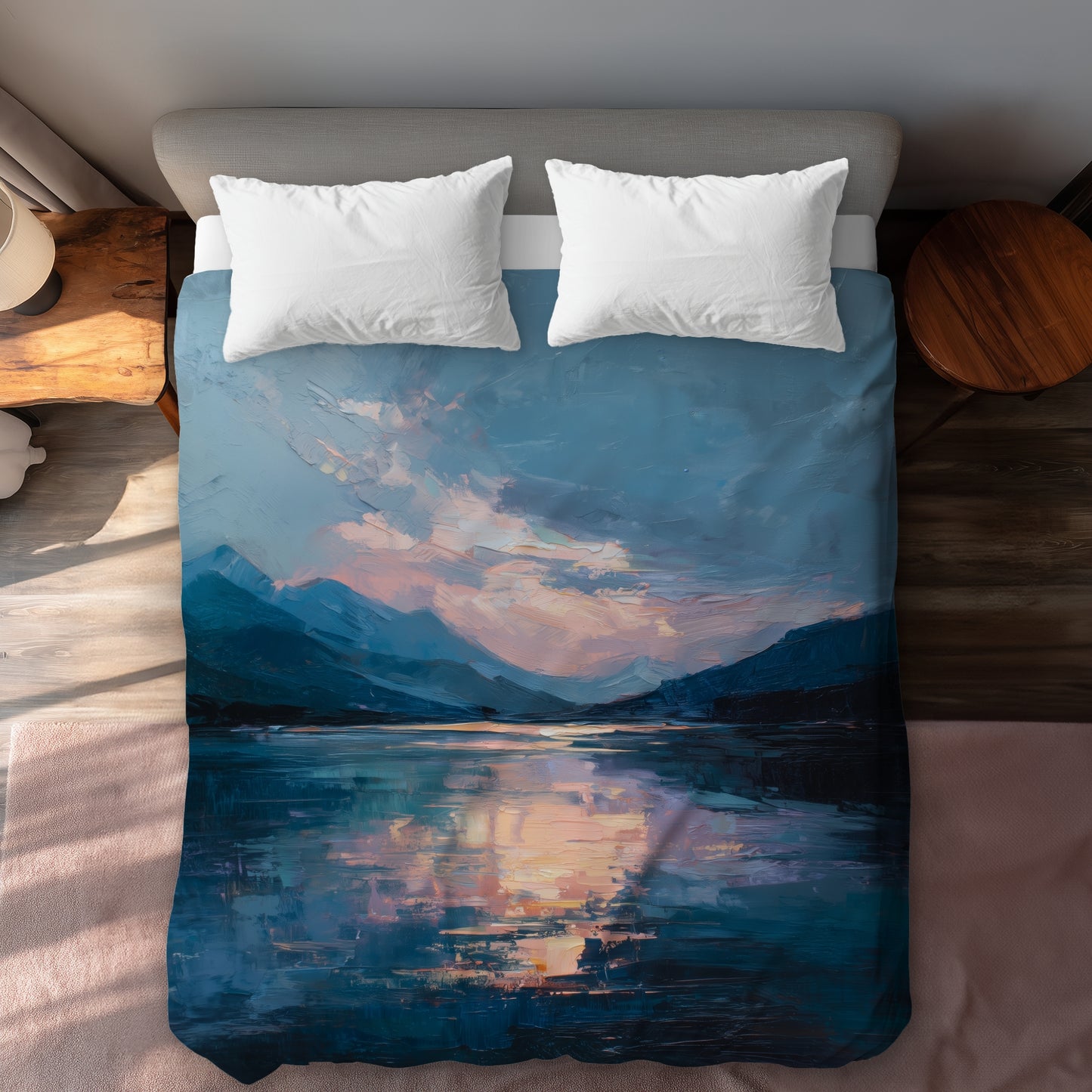 Reflect Beige Duvet Cover - Stylish Home Decor Essential