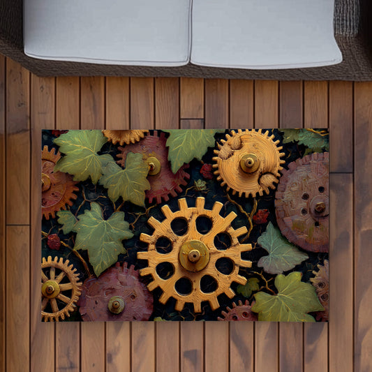 Nature punk Outdoor Area Rug | Stylish Home Decor Accent