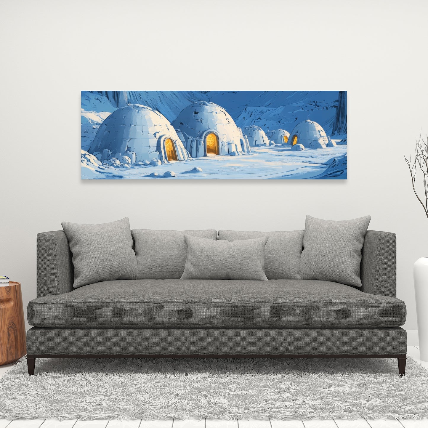 Ice cold - 32"x32" Canvas