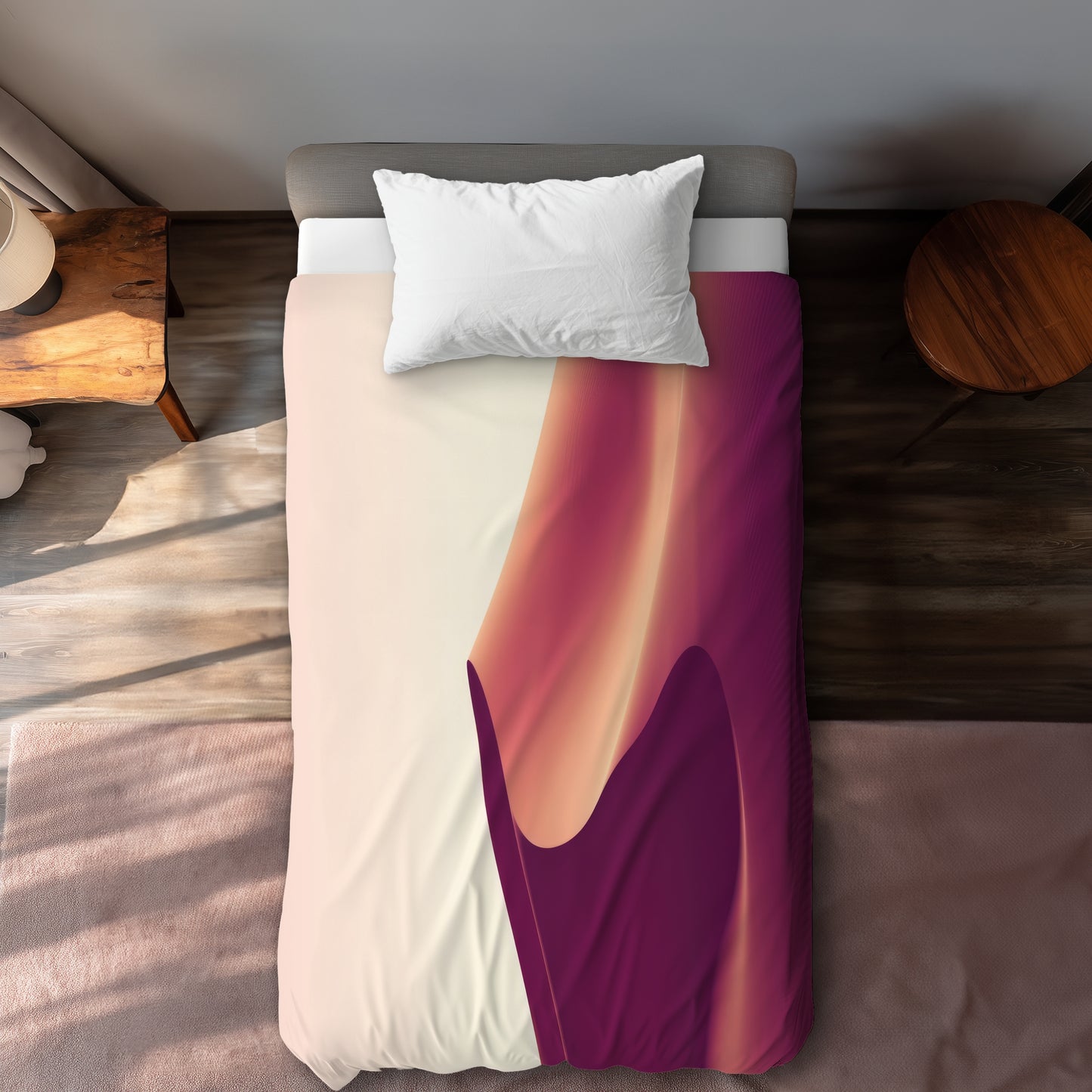 Setting Sands Beige Duvet Cover for Elegant Home Decor
