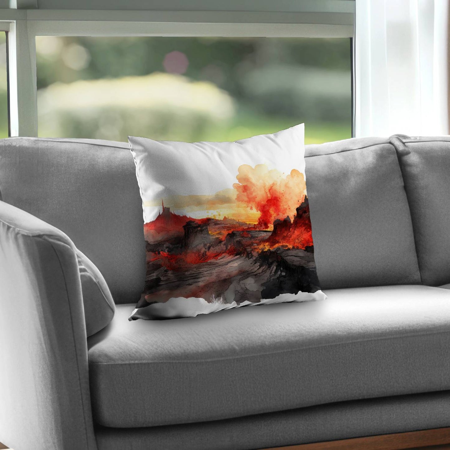 Minimalist flow - Throw Pillow