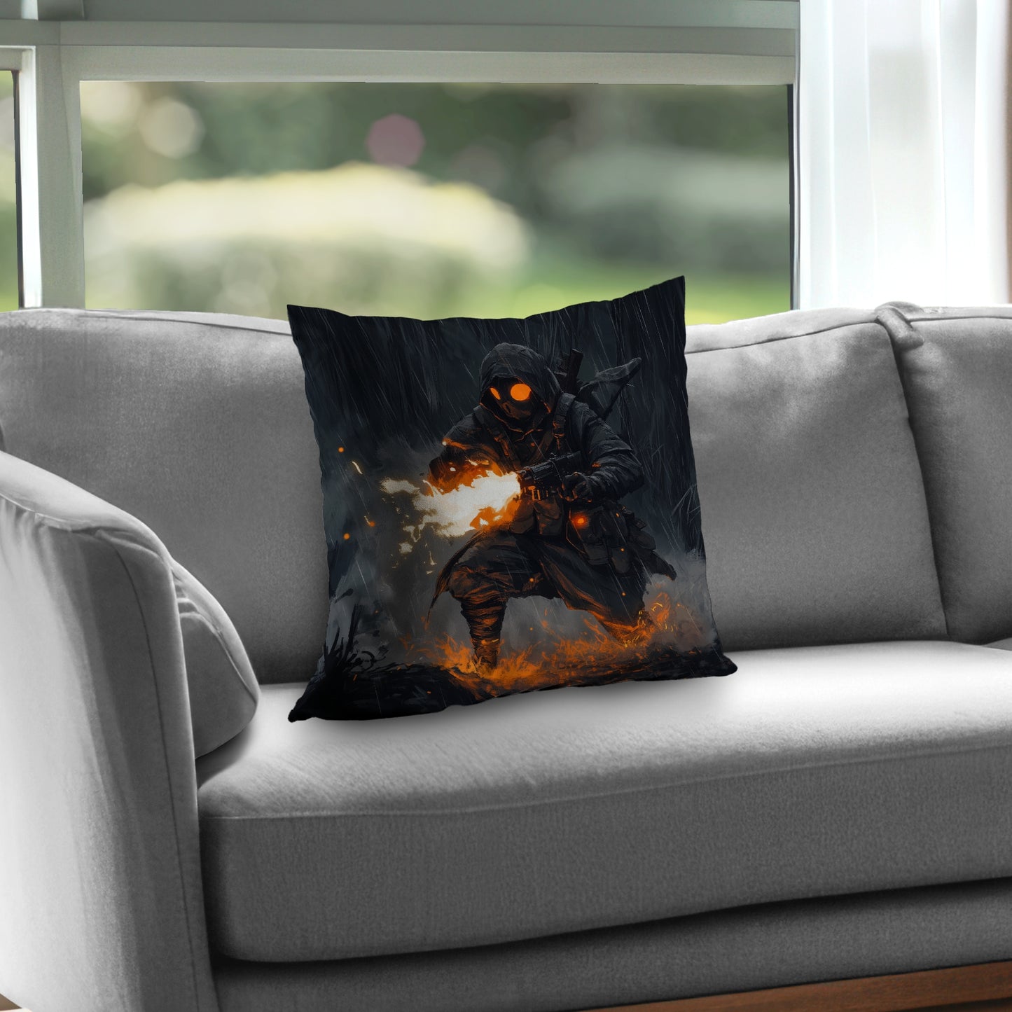 Scorch - Throw Pillow