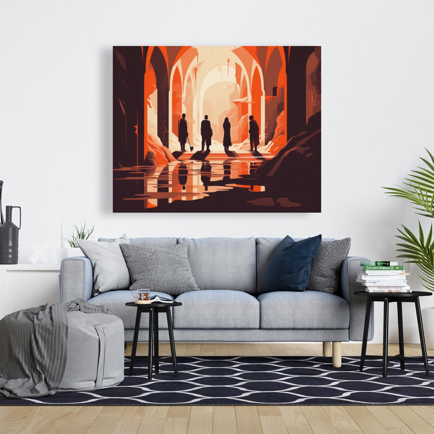 Faith restored - 32"x32" Canvas