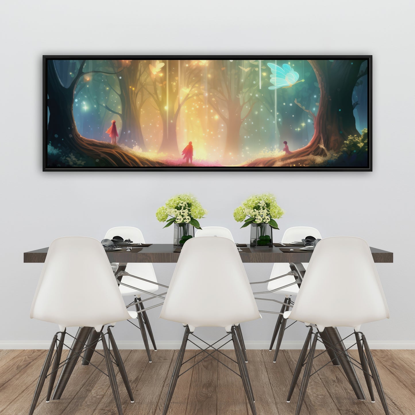 A dream come true - Framed Canvas - Print on demand