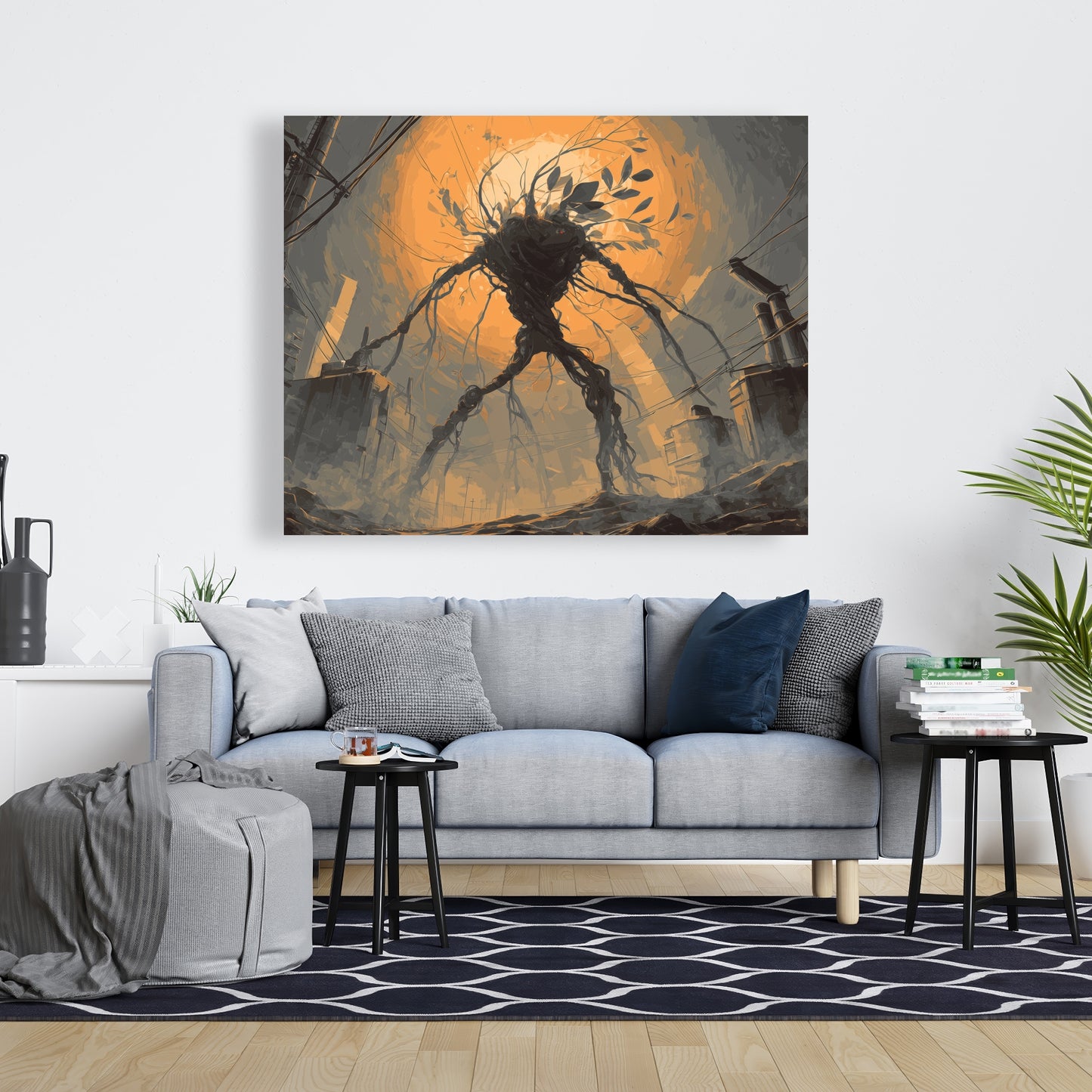 Final warning - 24"x24" Canvas