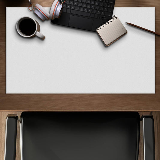 Pure White Gaming Mat | Elegant Home Decor Solution