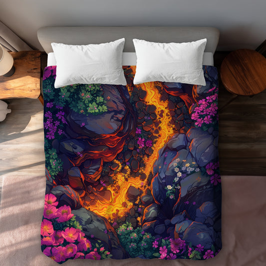 Hot river Gray Duvet Cover | Stylish Home Decor Essentials