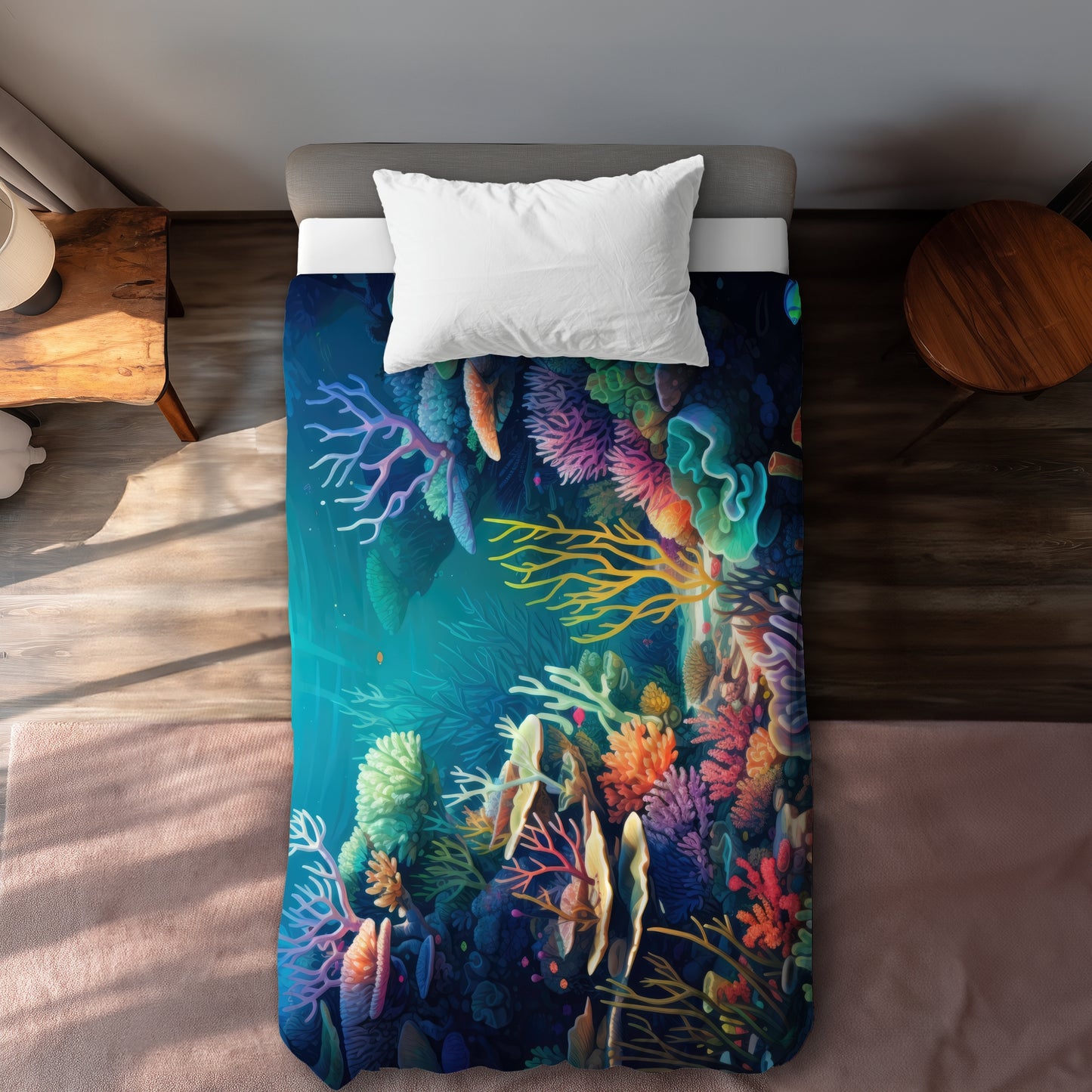 Filled with life Purple Duvet Cover | Stylish Home Decor