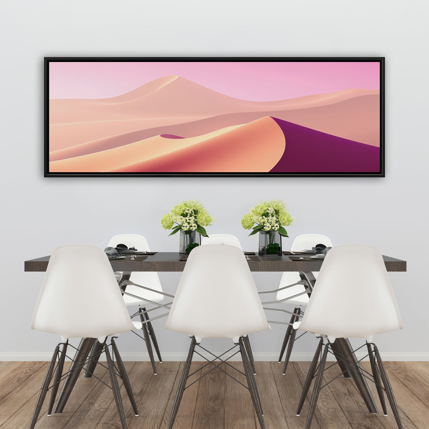 Calm dunes - 36"x36" Framed canvas
