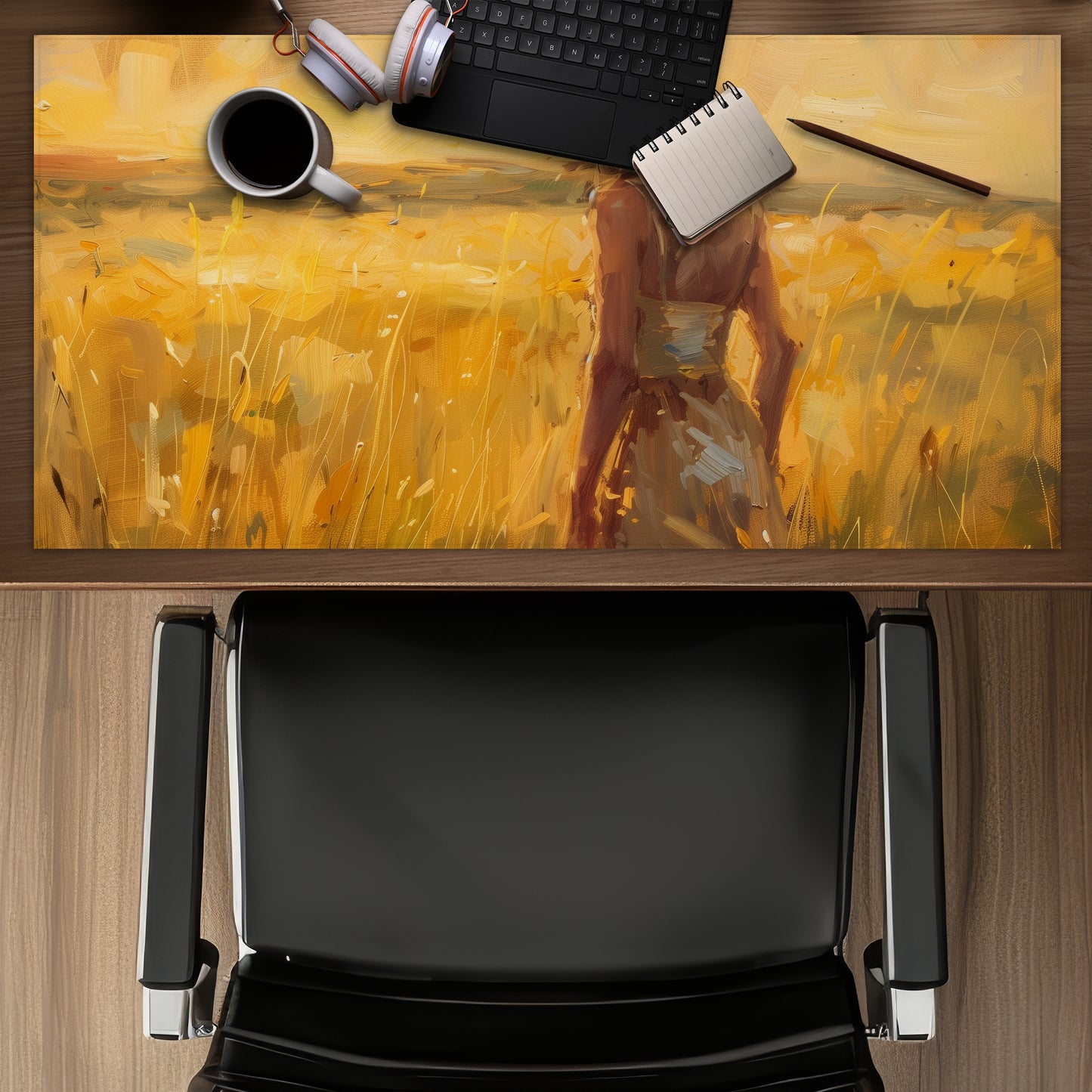 Exploring - Desk Mat