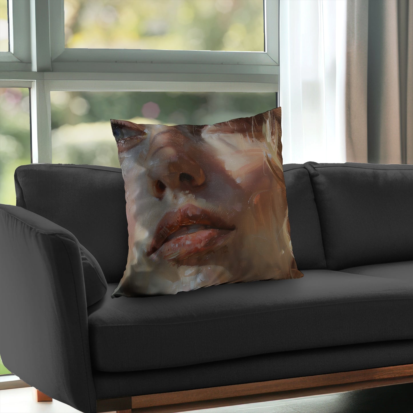 Pulp Beige Poly Twill Throw Pillow Insert for Home Decor