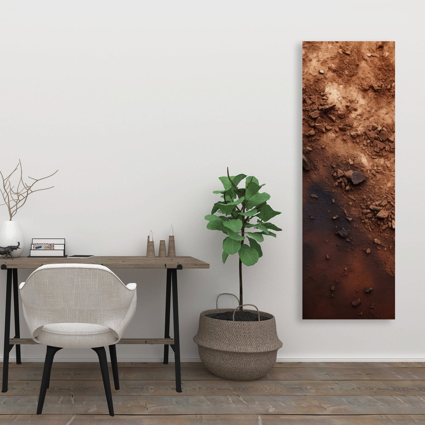 The Dark Patch - Black Canvas Art for Home Decor | Modern Style
