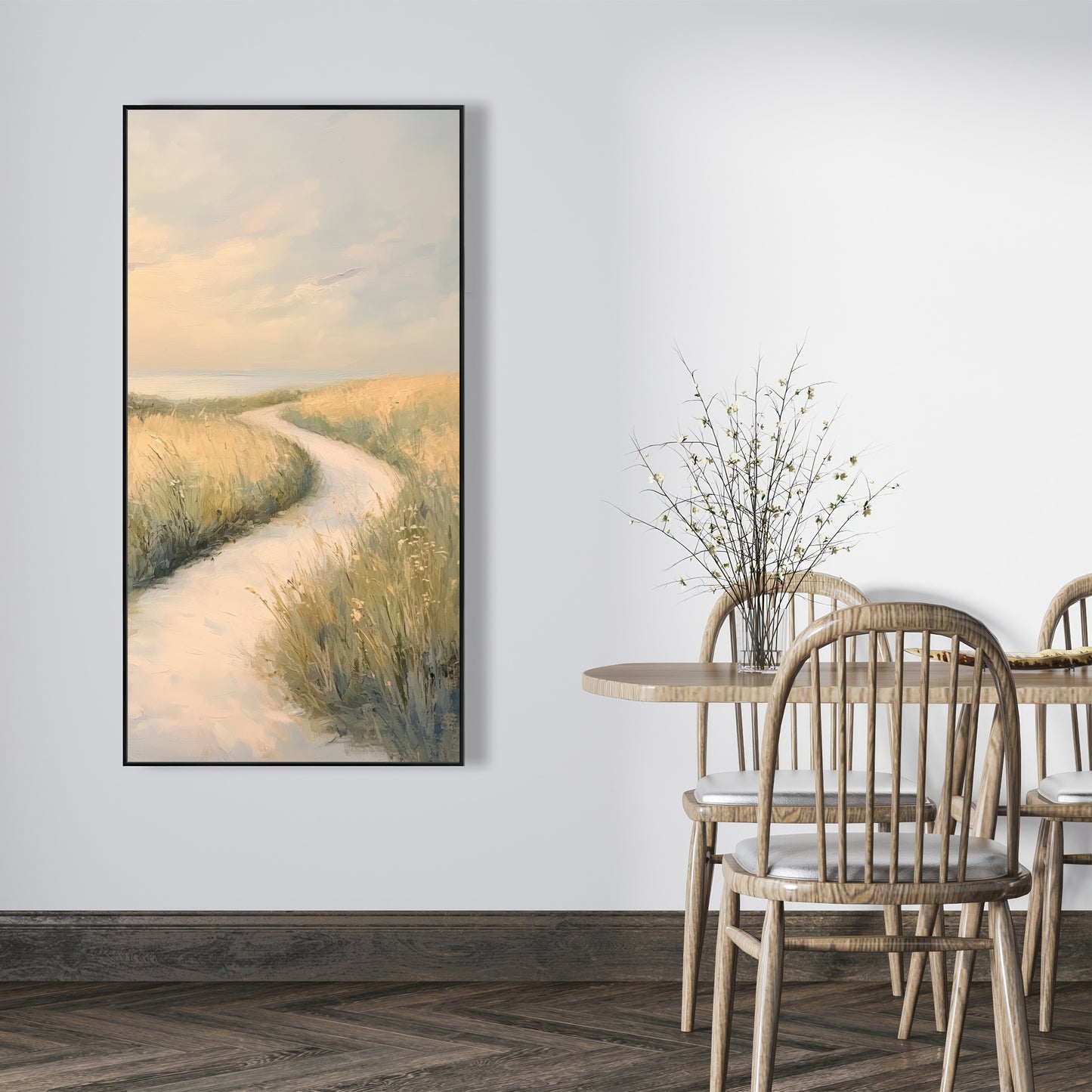 Soft breeze - 24"x24" Framed canvas