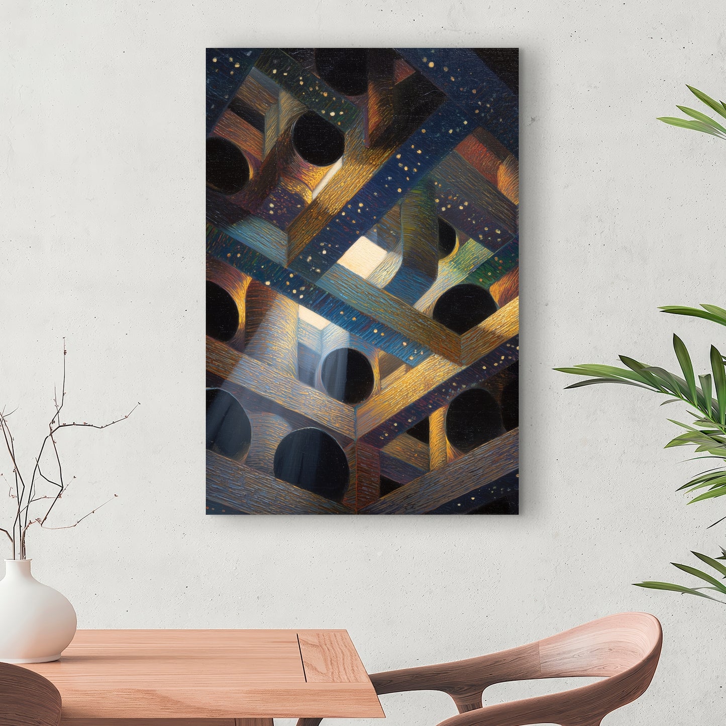 Pipe dream - 24"x24" Canvas