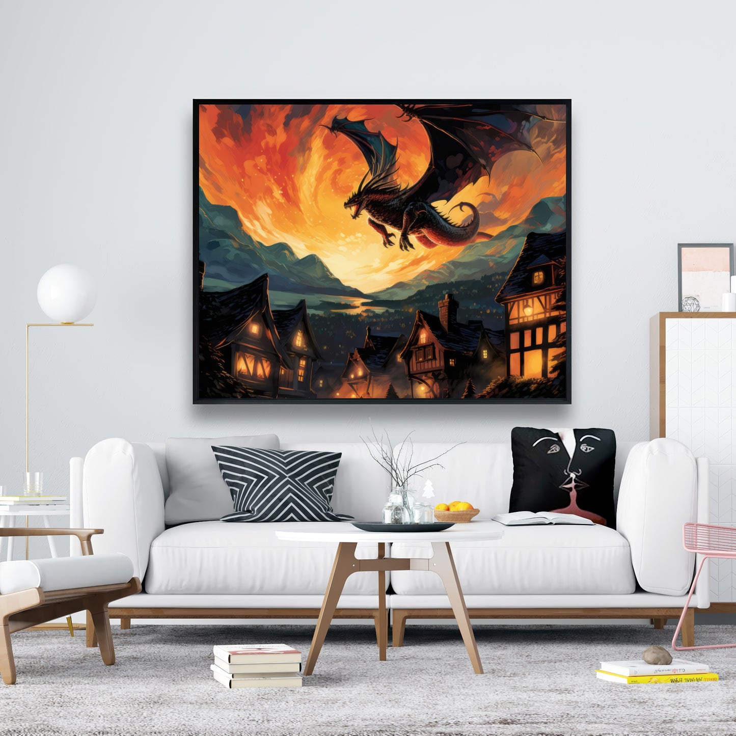 Hope for Mercy - Gray Framed Canvas Home Decor Art