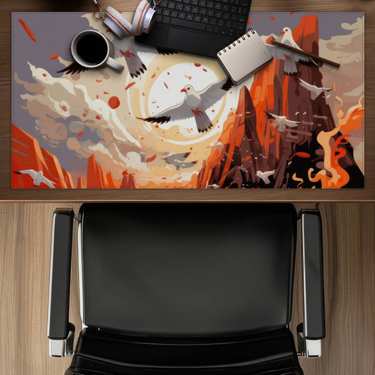 The escape - Desk Mat