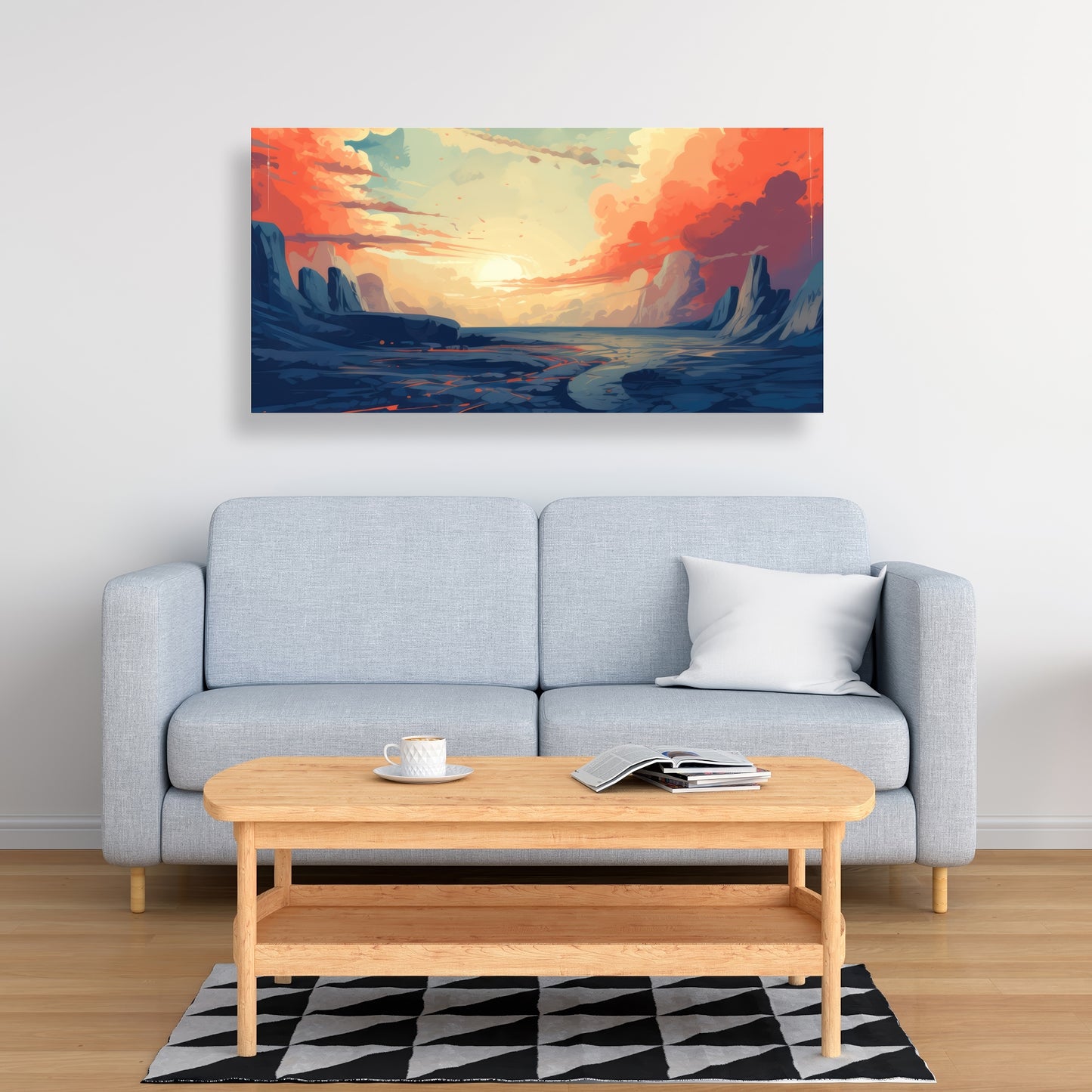 Finally light - 32"x32" Canvas