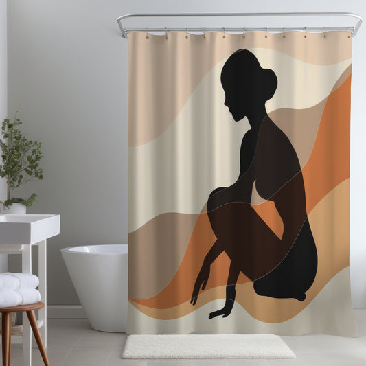 Pleine conscience - Rideau de douche