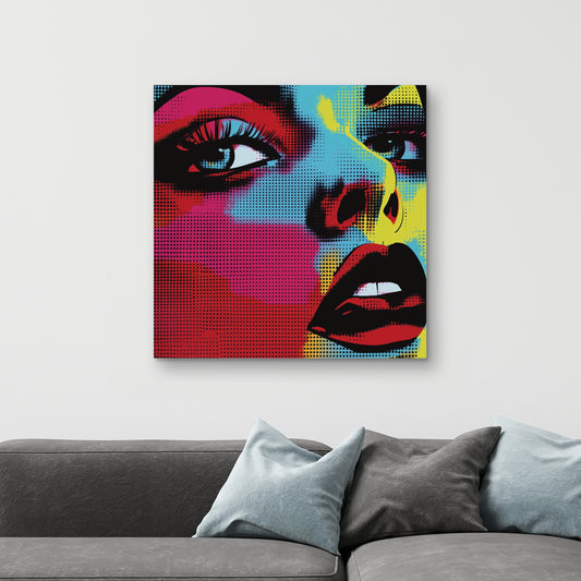 Comics Yellow Canvas - Vibrant Home Decor for Your Walls