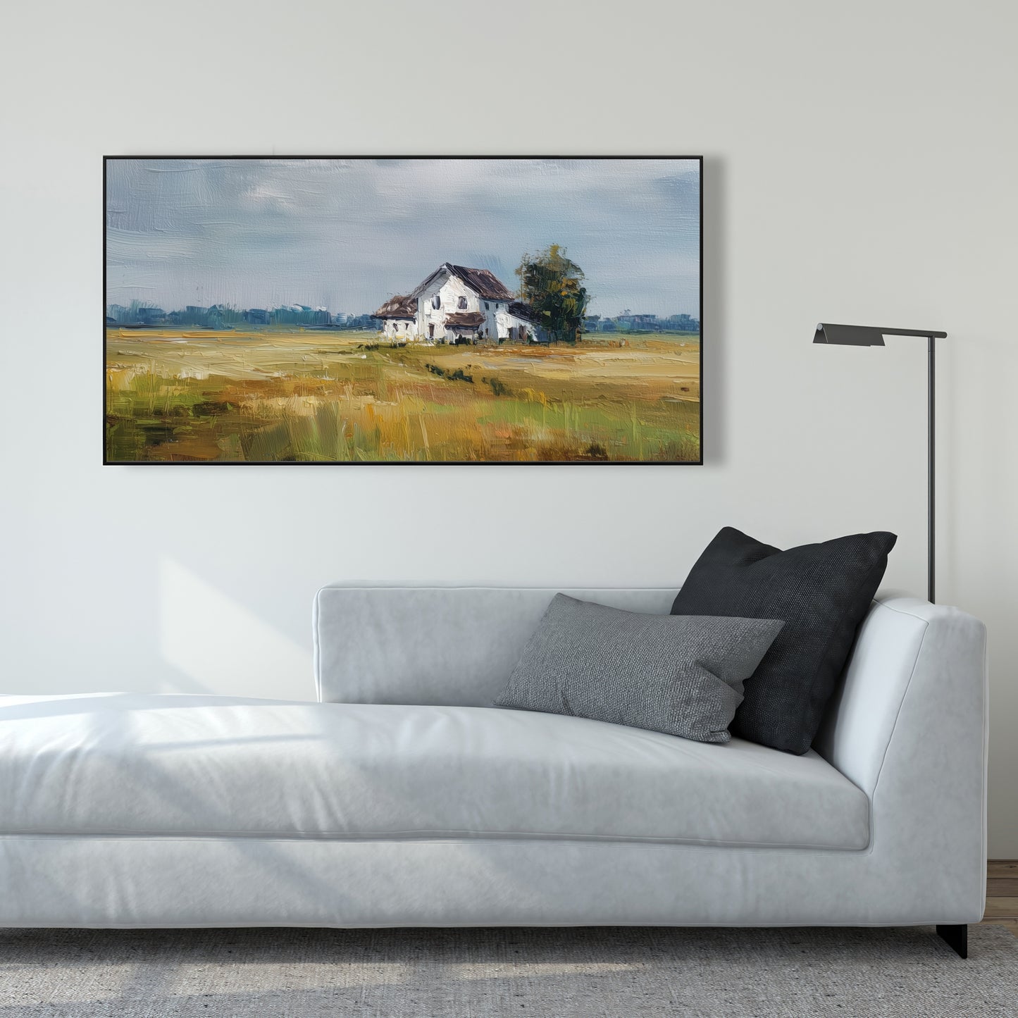 Marsh - 24"x24" Framed canvas