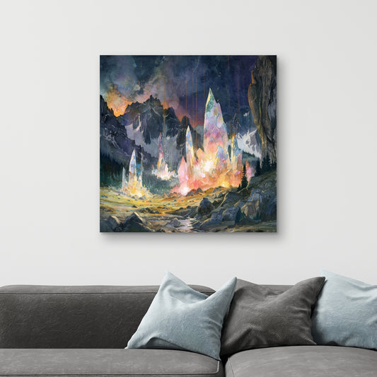 Growing strong - 32"x32" Canvas