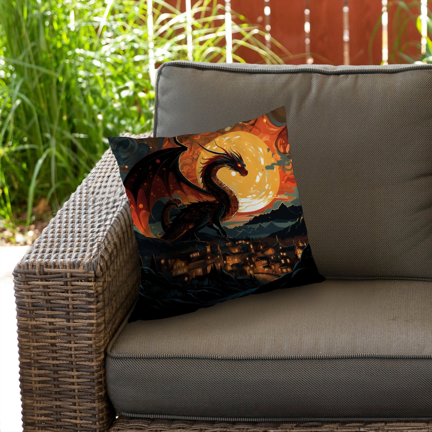 Imminent destruction - Throw Pillow