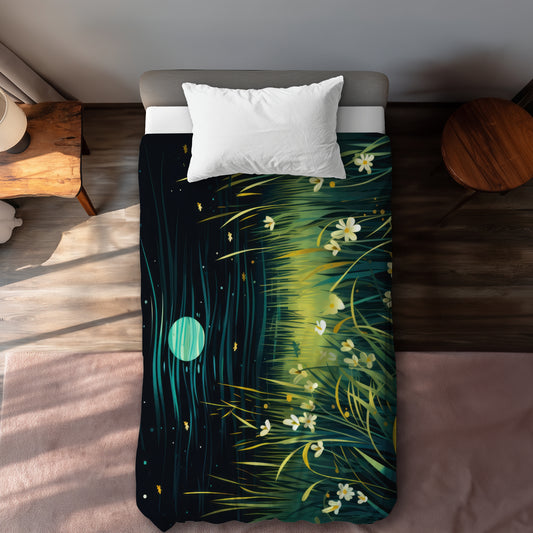 Windy Night Duvet Cover - Cozy Home Decor for Dreamy Sleep