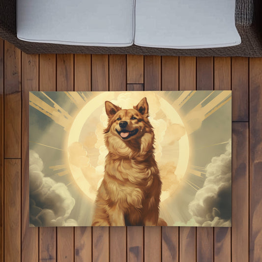 Tapis d'extérieur Angel Brown de Man's Best | Essentiels de décoration intérieure