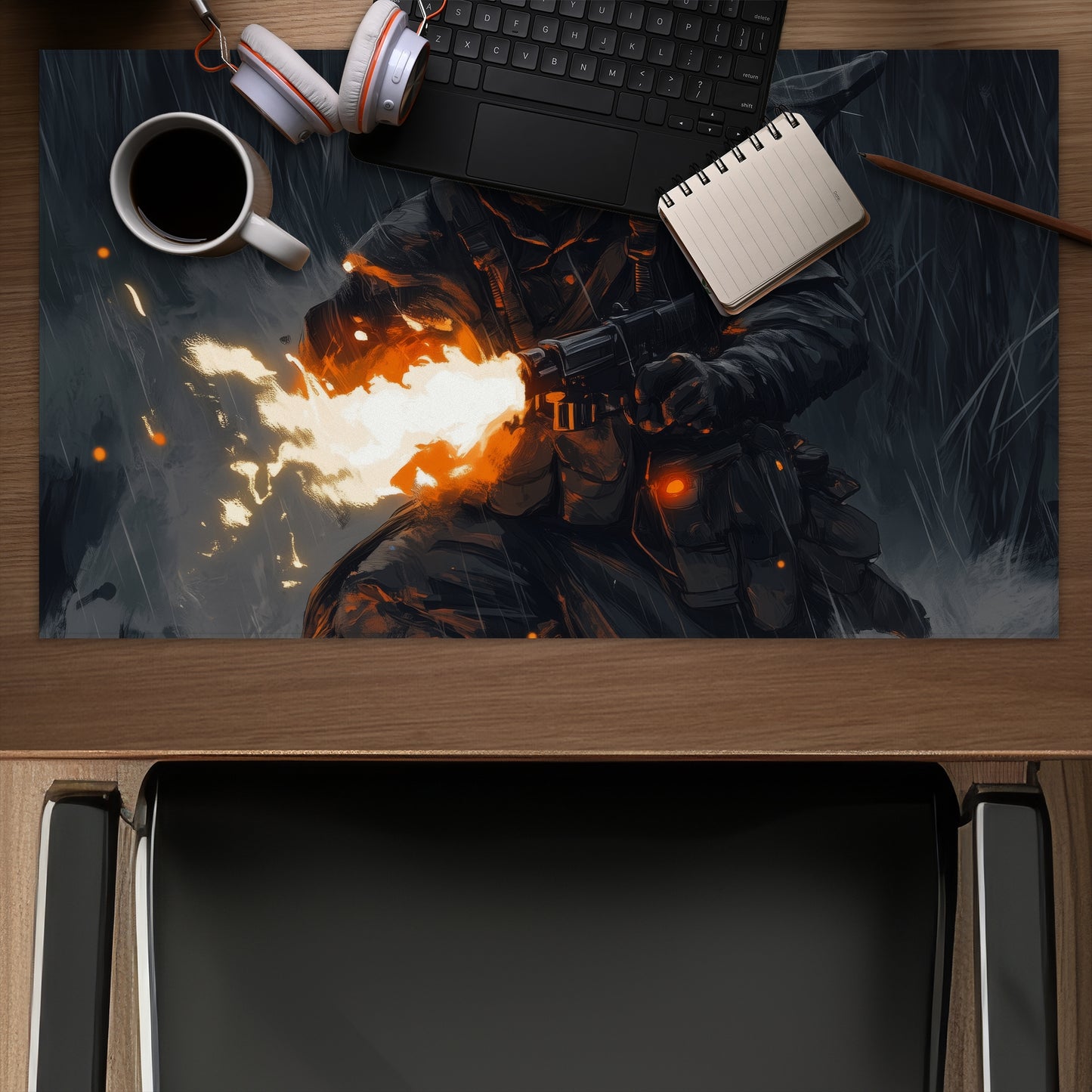 Scorch - Desk Mat