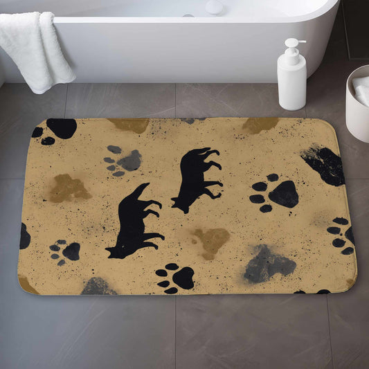 Wild Tracks Echo Bath Mat | Stylish Home Decor Rug