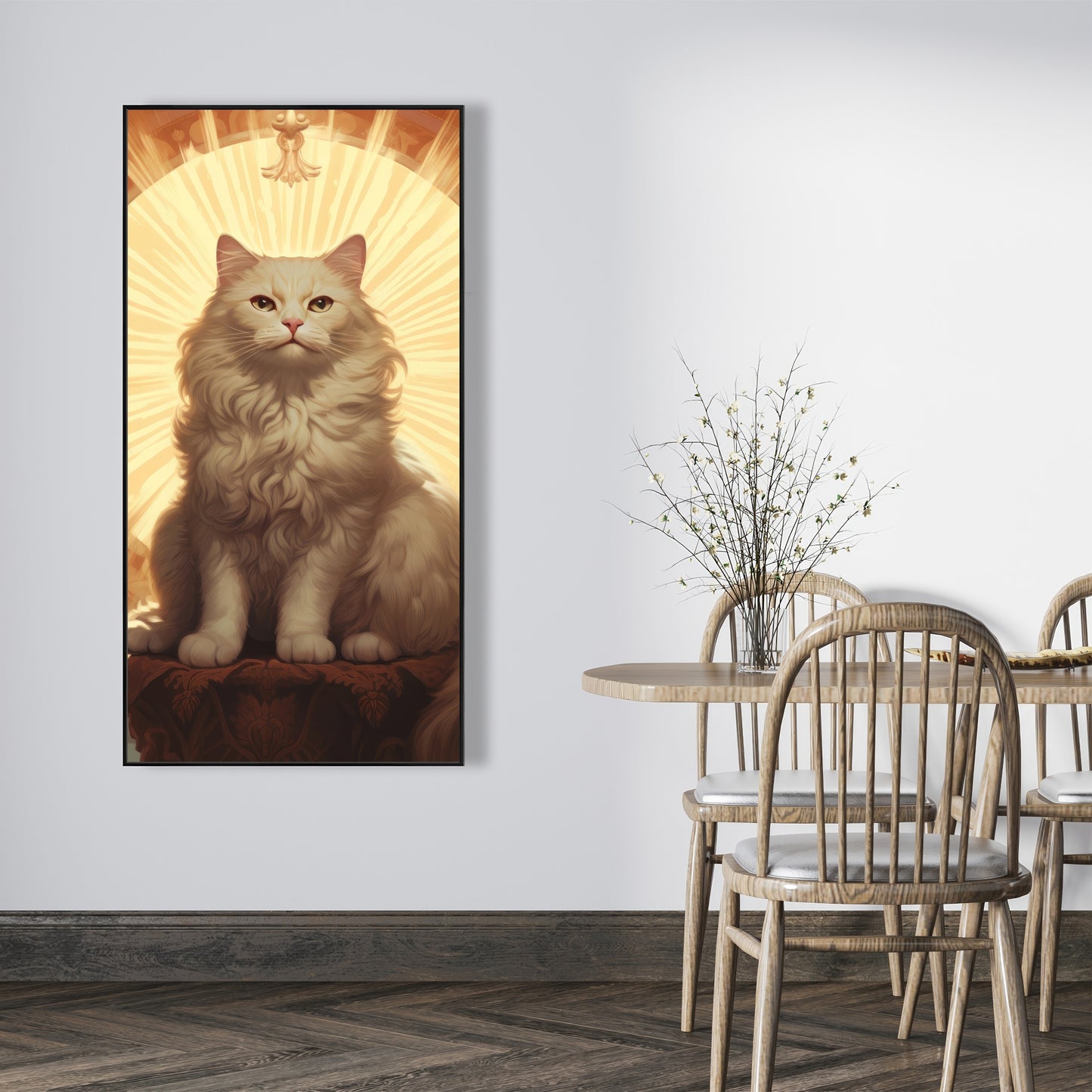 Infinite carelessness - 36"x36" Framed canvas