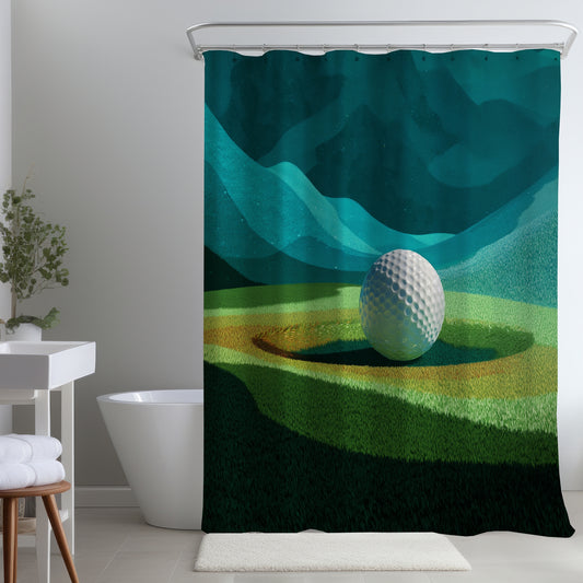 Atterrissage - Rideau de douche