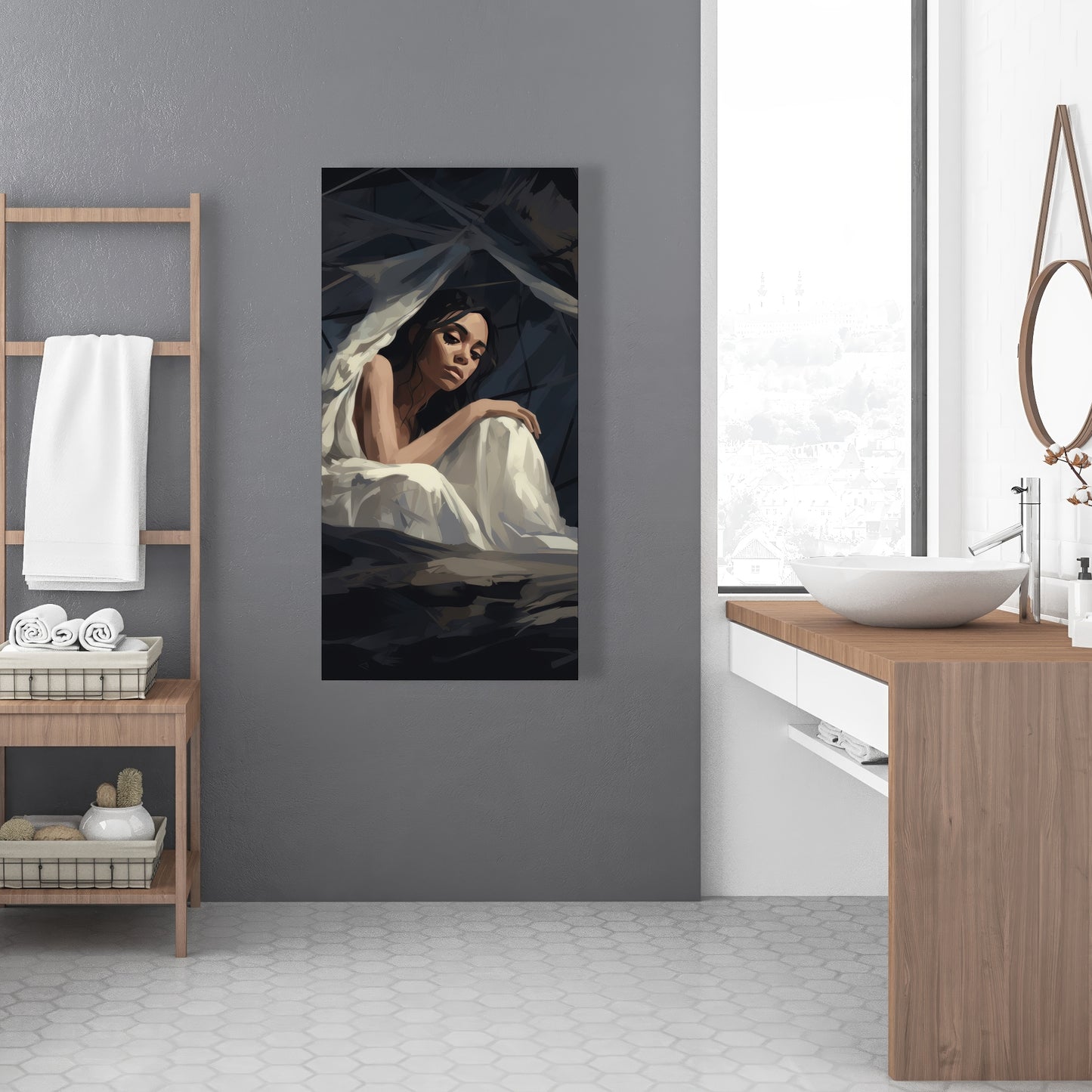 Cocooned - 32"x32" Canvas