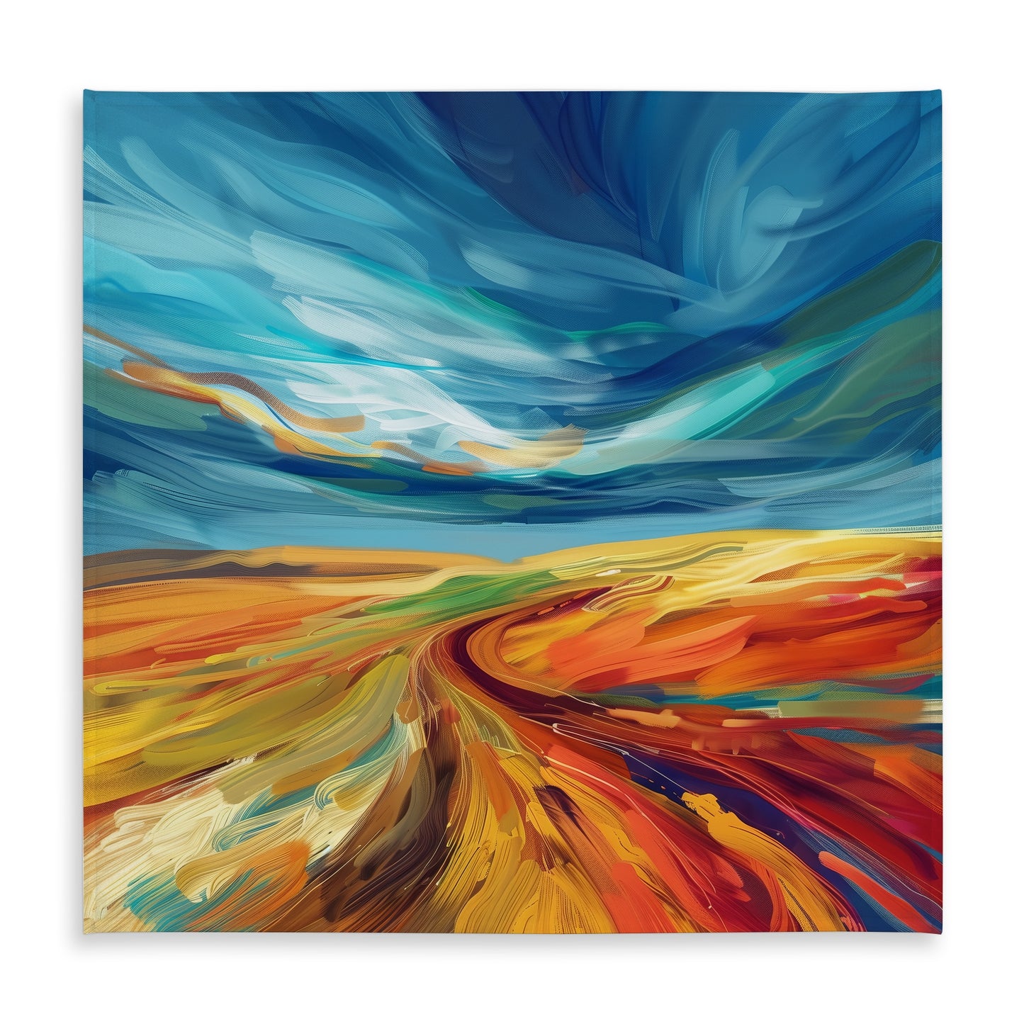 Land Flow Indoor Outdoor Tablecloth | Stylish Home Decor
