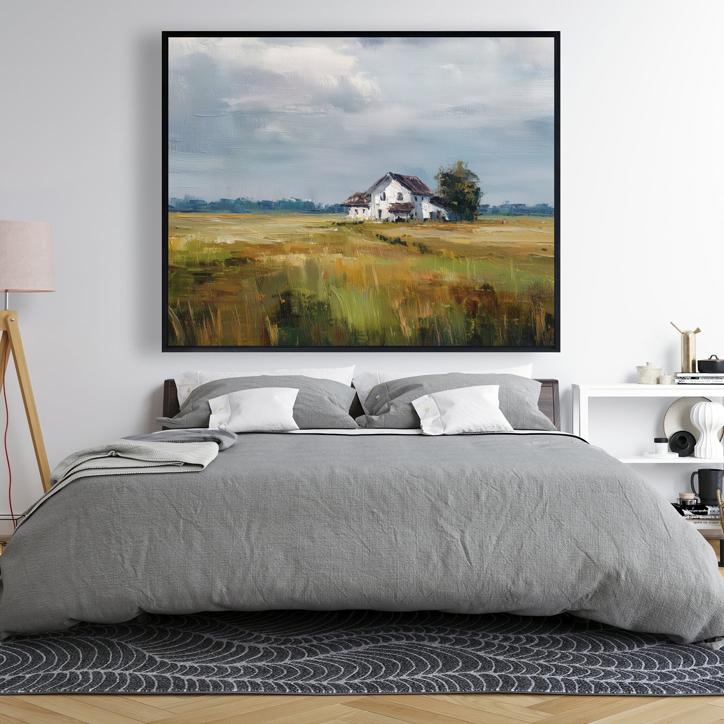Marsh - 24"x24" Framed canvas
