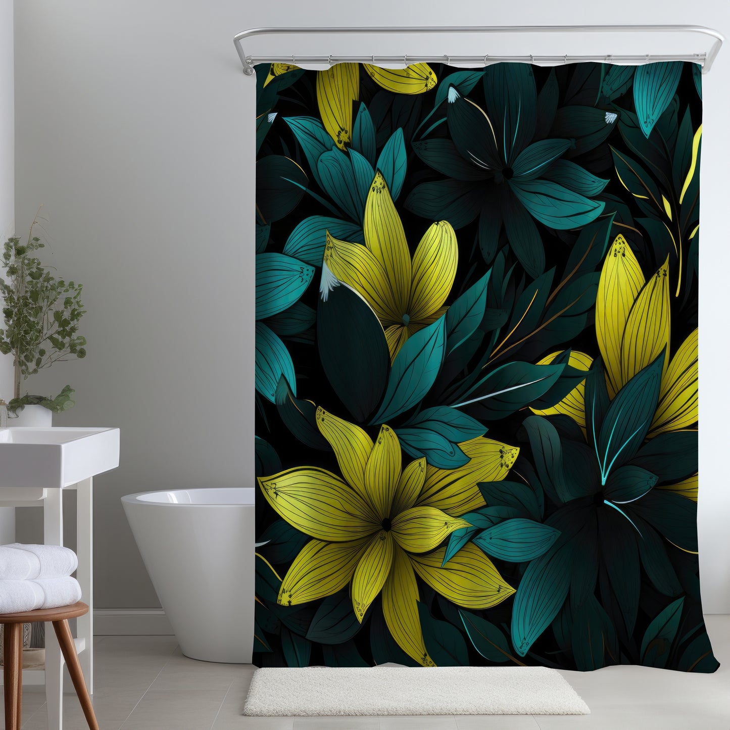 Potent - Shower Curtain