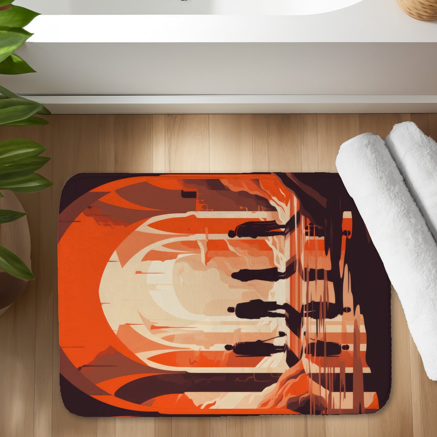 Faith restored - 17"x24" Bath mat